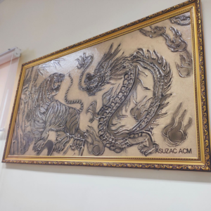 Cast Aluminum Sand Painting- Symbolism of Asean