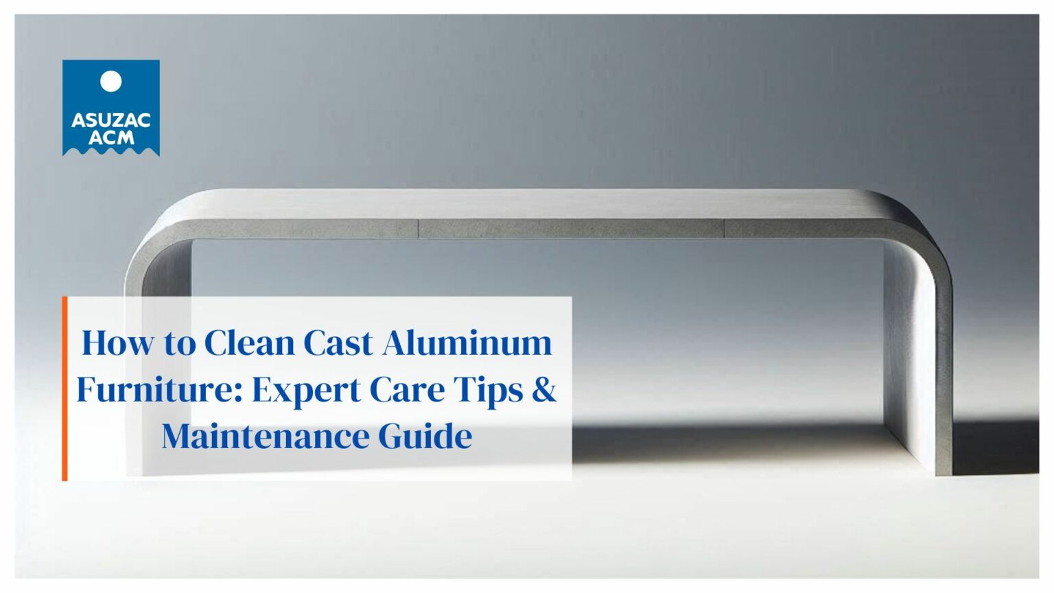 How to Clean Cast Aluminum Furniture: Expert Care Tips
