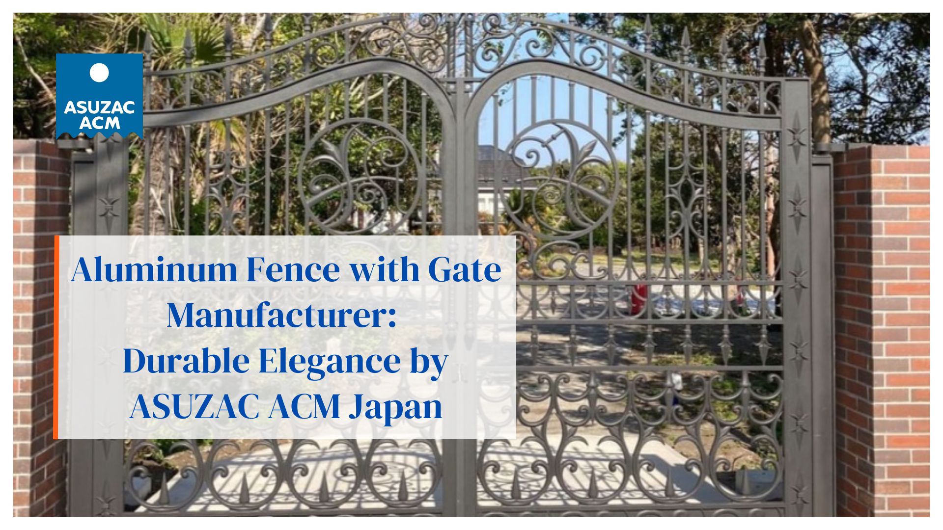 Aluminum Fence with Gate Manufacturer