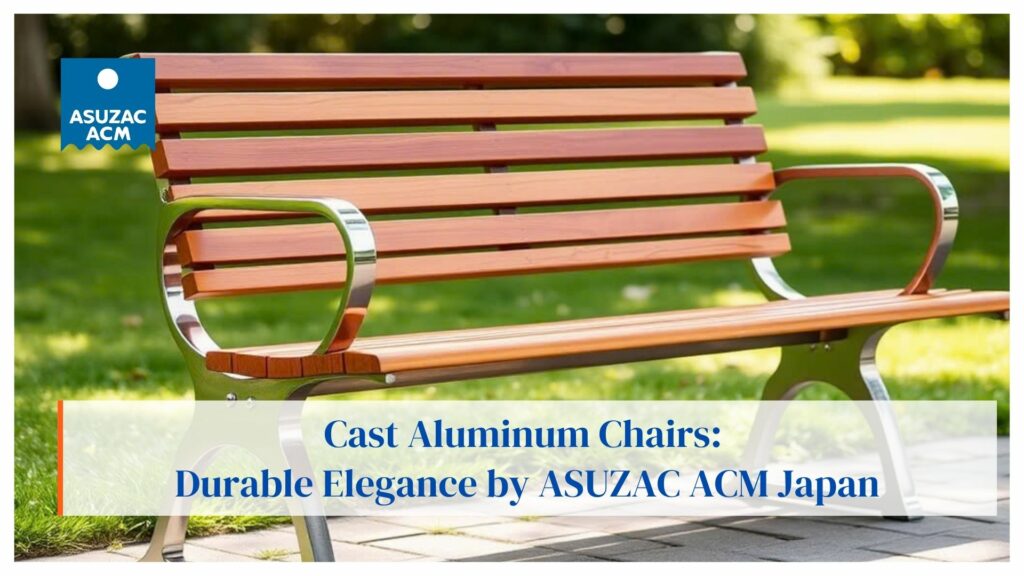 Image showcasing Cast Aluminum Chairs: Durable Elegance